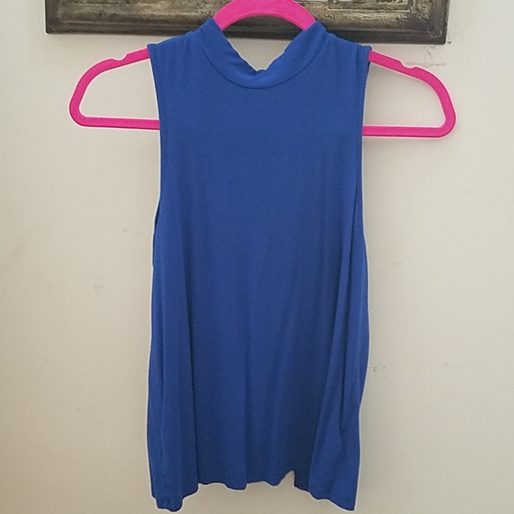 Blue Back out top